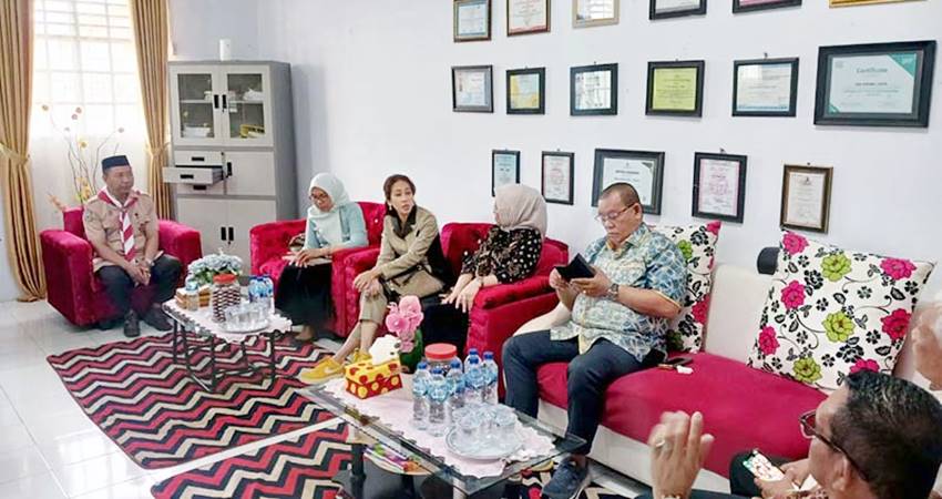 Kunjungan Komisi I Deprov Gorontalo ke SMA Negeri I Tapa, Bone Bolango.