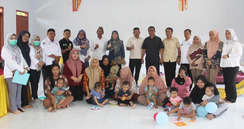 Komisi IV Deprov Gorontalo saat berkunjung ke Kabupaten Bone Bolango meninjau program belle mosehati, kemarin (23/7).