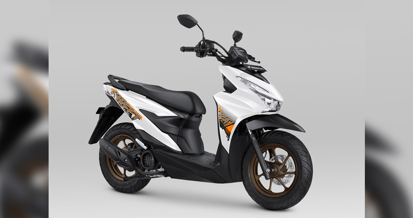 Honda BeAT Street White. (foto : dok /ahm)