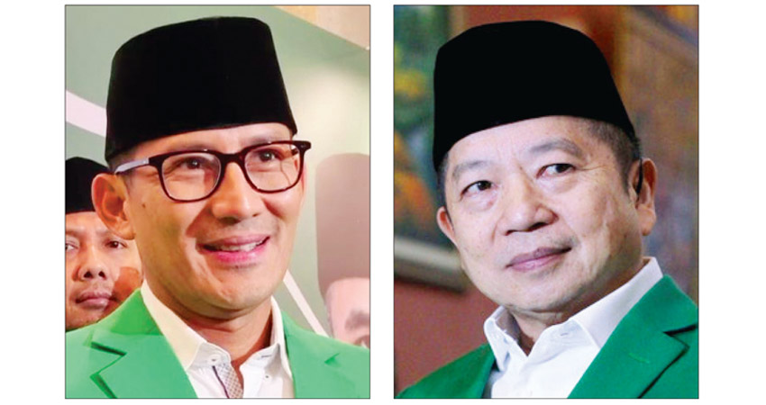 Sandiaga Uno -- Suharso Monoarfa