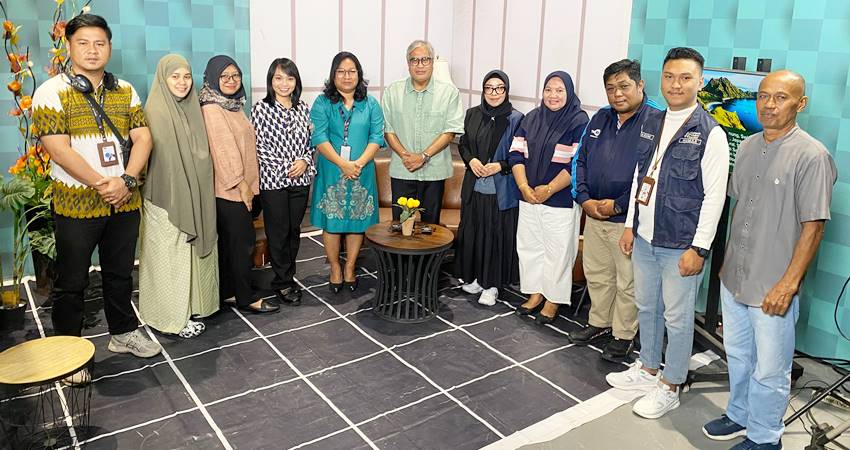 Suasana kegiatan Bimtek Penulisan Karya Ilmiah Lektor Kepala dan Guru Besar di Perguruan Tinggi Swasta LLDIKTI Wilayah XVI (F. Dokumentasi UNBITA)