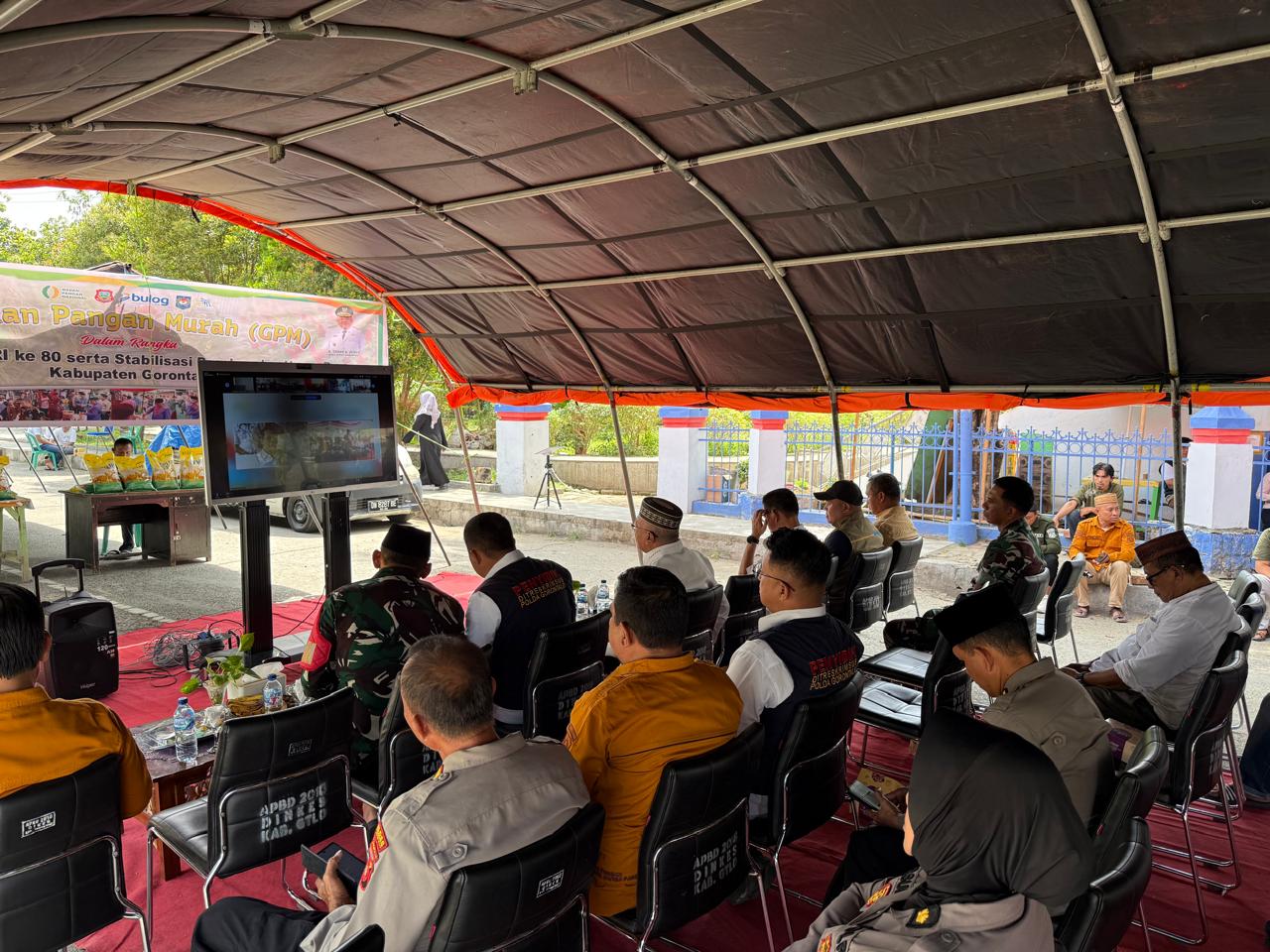 GPM Berlangsung di Seluruh Kecamatan, Bulog Gorontalo Apresiasi Kolaborasi Lintas Sektor