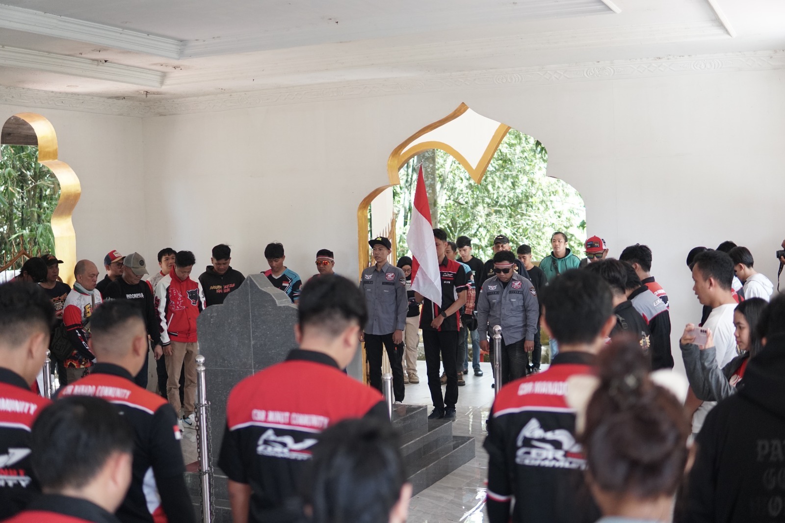 Memperingati HUT ke 80 RI, Pecinta Motor Honda di Manado Konvoi Merdeka