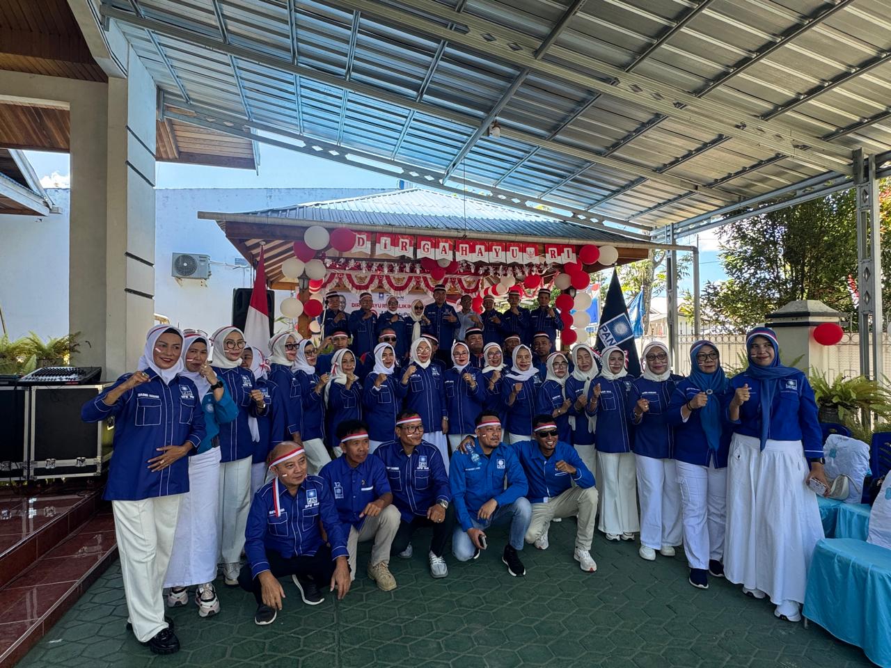 DPW PAN Gorontalo Peringati HUT ke 80 RI, Momentum Perkuat Tekad Membangun Bangsa