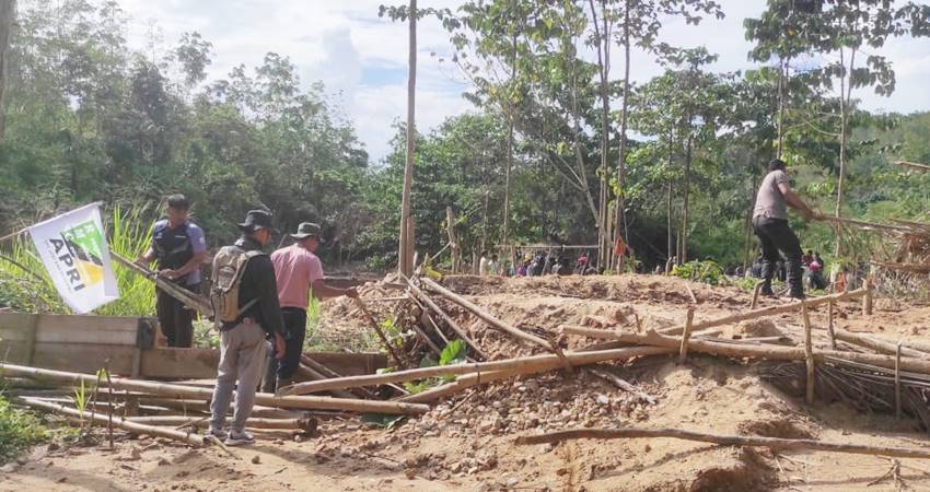 Operasi penertiban PETI di wilayah Paguyaman Kabupaten Boalemo beberapa waktu lalu.