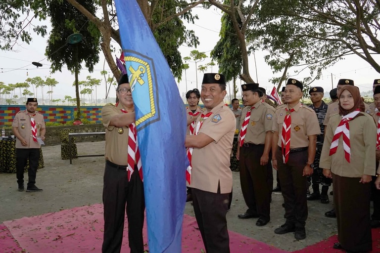 Hartom Pimpin Satuan Karya Pramuka Bahari Kabupaten Gorontalo