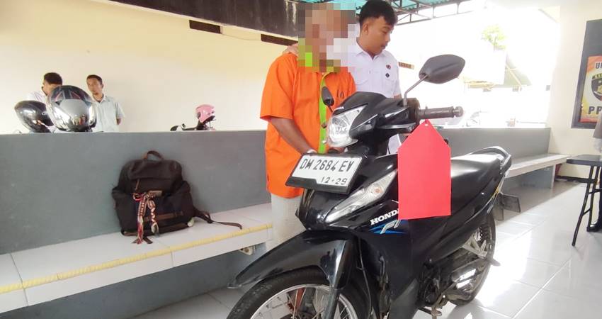 Pelaku kasus pencurian sepeda motor (Curanmor) di wilayah Kota Gorontalo berhasil ditangkap oleh Tim Opsnal Satuan Reskrim Polresta Gorontalo Kota.