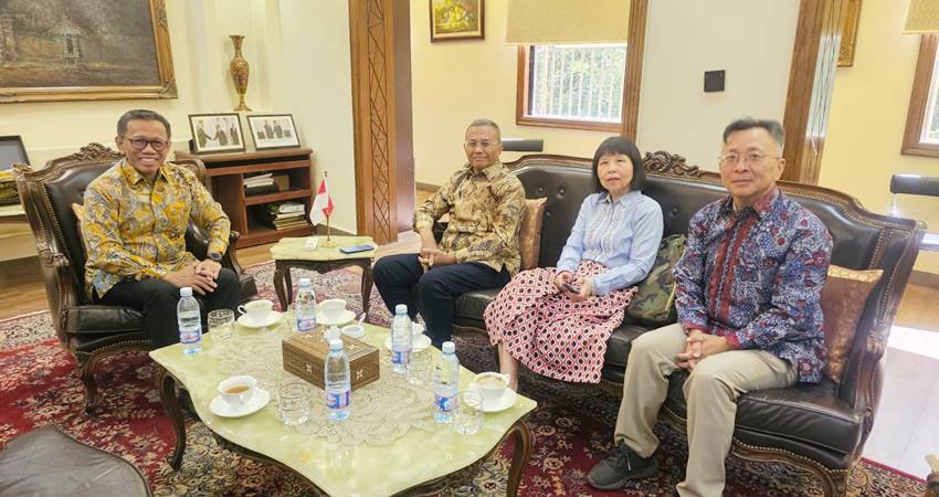 Disway diundang di Wisma Duta Besar Indonesia di Damaskus, Suriah.--