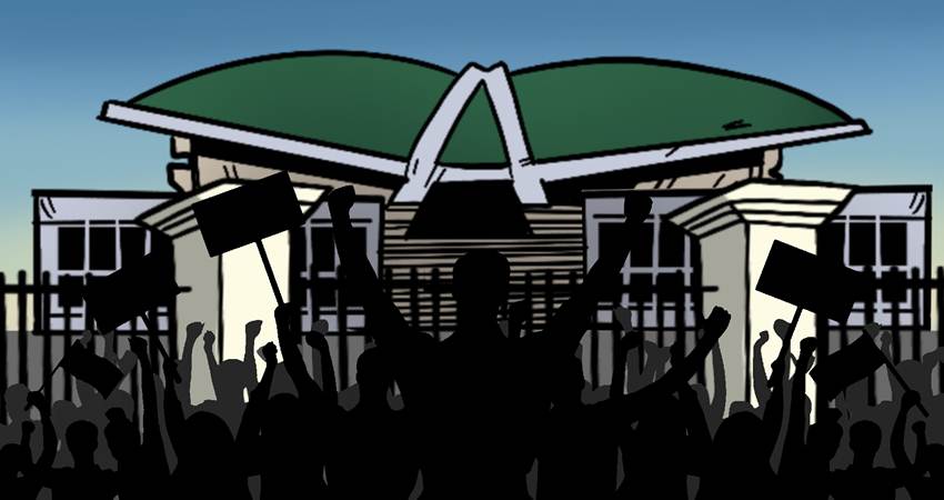 ILUSTRASI Meruwat DPR: Krisis Representasi Politik.-Maulana Pamuji Gusti-Harian Disway-