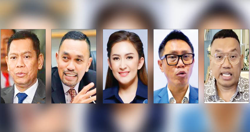 Adies Kadir - Ahmad Sahroni - Nafa Urbac - Eko Patrio - Uya Kuya