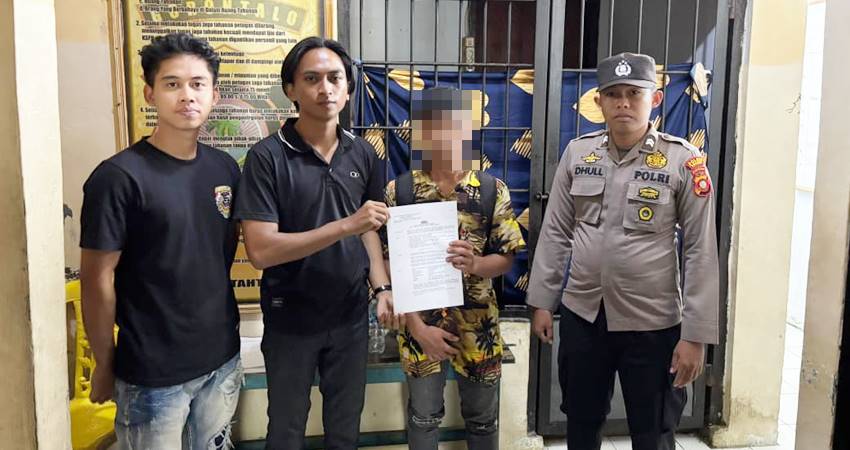 Tersangka pencurian di salah satu kantor yang ada di Boalemo akhirnya ditangkap dan di tahan oleh Satuan Reskrim Polres Boalemo.