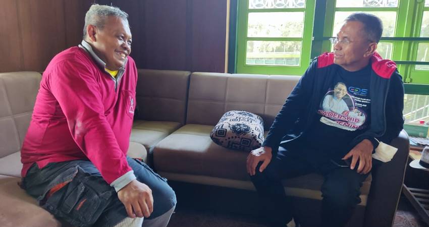 Dahlan Iskan bersama drh Yudi dalam sebuah kesempatan.--