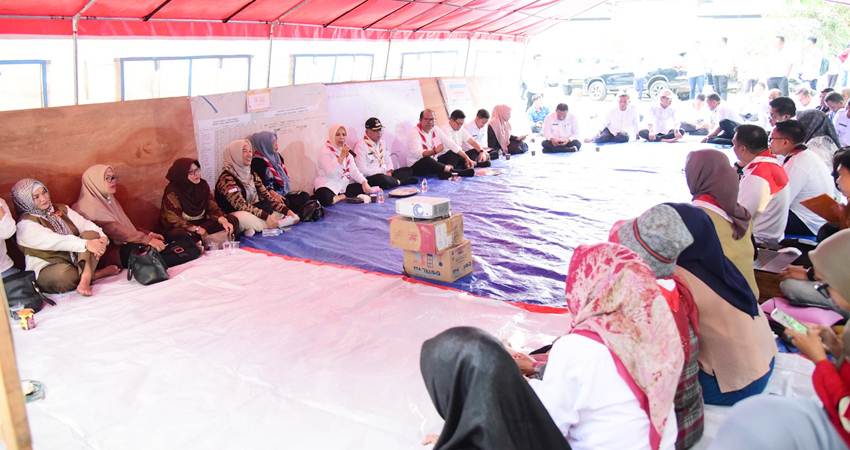 PERAN SAKA - Pelaksanaan rapat koordinasi pantia daerah Peran Saka Nasional 2025 di Buper Pramuka Bongohulawa, Kabupaten Gorontalo, Rabu (1/10). (foto : diskominfotik)