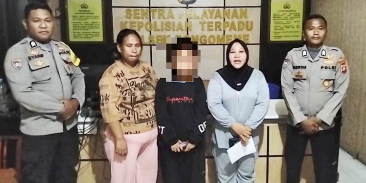Seorang perempuan yang dilaporkan hilang, berhasil ditemukan oleh pihak Polsek Bongomeme.