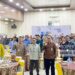 Kanwil DJPb Provinsi Gorontalo bersama dengan peserta sosialisasi dalam kegiatan literasi keuangan dan ORI di Aula Mohuyula, Kamis (9/10/2025). (F. Diyanti/Gorontalo Post)
