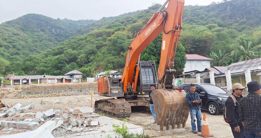 Proyek pembangunan KNMP. (Foto: Kominfo)