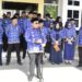 Wali Kota Gorontalo, Adhan Dambea ketika memberikan arahan kepada ribuan PPPK paruh waktu di halaman kantor wali kota, pekan kemarin.