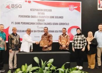 Pengelola RKUD, Pemkab Bone Bolango Lanjut Kerjasama dengan BSG
