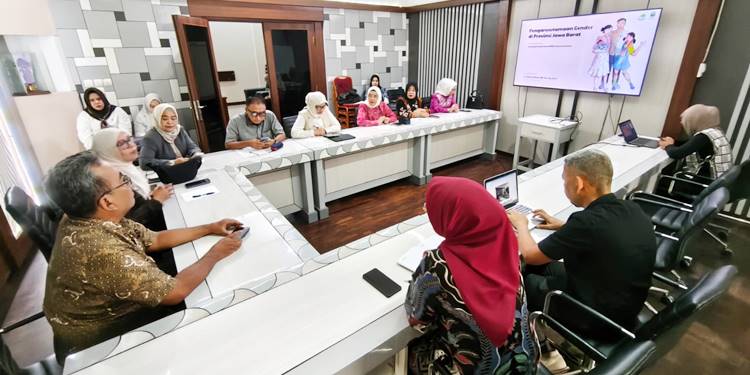 Kunjungan Pansus Ranperda pengarusutamaan gender ke DP3AKB Jawa Barat.