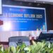 Kepala Perwakilan Bank Indonesia Provinsi Gorontalo, Bambang Satya Permana, saat menyampaikan sambutan pada forum Gorontalo Economic Outlook (GEO) 2025 yang berlangsung Selasa (4/11) di Gorontalo. (foto: istimewa)