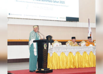 Suasana pelatihan petugas penyelenggaraan jenazah (Fardhu Kifayah) yang diselenggarakan BAZNAS Kota Gorontalo. (Foto: Kominfo)