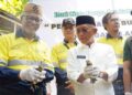 KEMBALI KE RUMAH - Merdeka Gold Resources melalui program konservasi burung maleo, melepasliarkan spesies endemic Sulawesi ini ke alam liar, sebagai komitmen terhadap pelestarian lingkungan. (foto:istimewa)