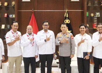 Audiensi Kapolda Gorontalo Irjen Pol. Drs. Widodo, S.H.,M.H dengan jajaran BPOM Gorontalo.