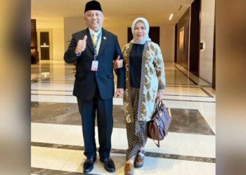 Anggota DPRRI Rusli Habibie bersam Wagub Gorontalo Idah Syahidah RH. (Foto: dok pribadi/fb)