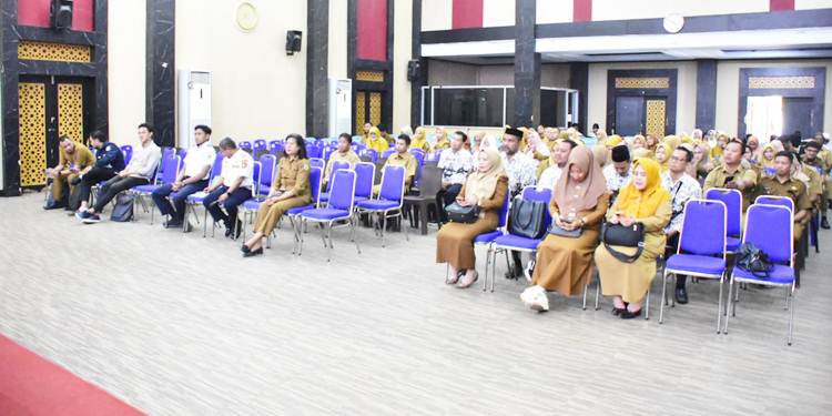 Suasana pelaksanaan kegiatan sosialisasi sistem parkir berlangganan, Selasa (25/11/2025). (Foto: Prokopim)