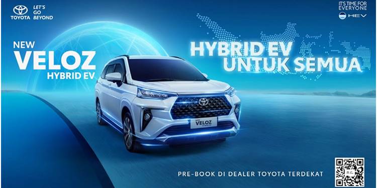 Toyota Tegaskan Realisasi Multi-Pathway: World Premiere New Veloz Hybrid EV dan Perkuat Produk Elektrifikasi Dalam Negeri