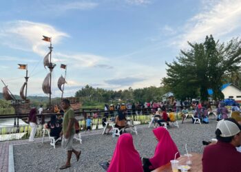 Libur Nataru, Lonjakan Kunjungan Warnai Danau Perintis Suwawa 