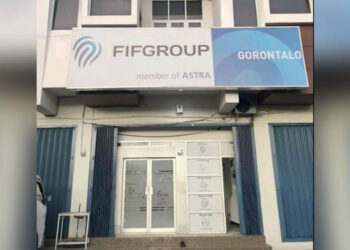 Kantor cabang FIFGROUP Gorontalo yang beralamat di Jl. Nani Wartabone No.8-9, RT.02/RW.04, Limba U1, Kota Sel., Kota Gorontalo, Gorontalo.