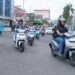 MOTOR Listrik Honda yaitu Honda ICON e:, Honda EM1 e:, dan Honda CUV e:. nyaman digunakan. (foto: dok/daw)