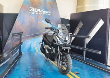 Honda ADV160 hadir di Bandara Sam Ratulangi, Manado, Sulawesi Utara. (Foto:dok/daw)