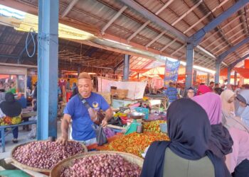 Update Pasar: Harga Bawang Merah Melejit di Pasar Kamis Tapa