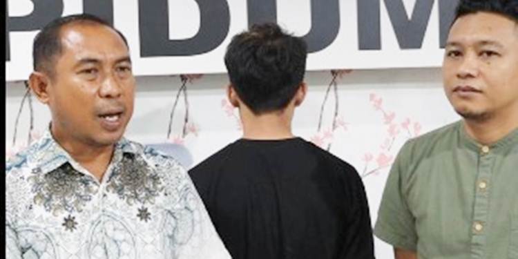 Polres Gorontalo berhasil mengamankan terduga pelaku pencurian Alfamart di Kecamatan Limboto.