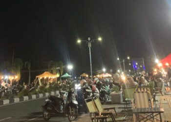 Menjelang Tahun Baru Kawasan Center Point Bonbol Dibanjiri Pengunjung