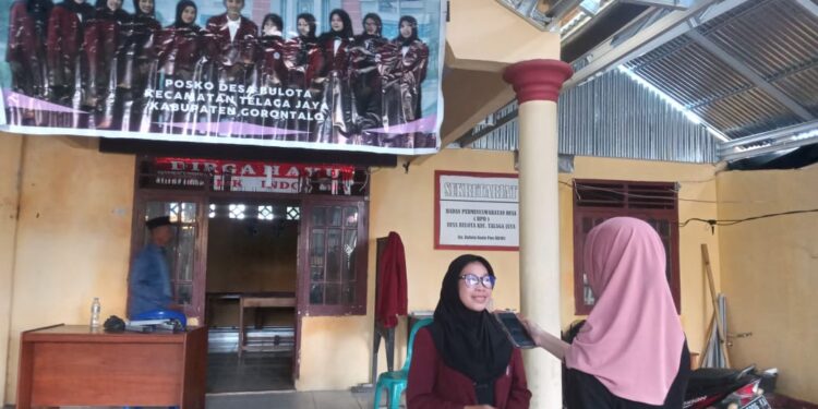 Mahasiswa PBL UNG Laksanakan Lima Program Kerja Kesehatan di Desa Bulota