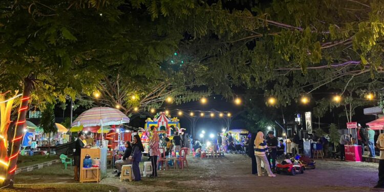 Taman Tongkrong Tipe A Hidupkan Terminal Dungingi, Disambut Antusias UMKM