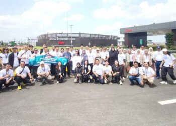 Agenda hari kedua Disway Explore Business pada Minggu, 25 Januari 2026, kunjungan kawasan industri JIIPE di Gresik-Boy Slamet -Boy Slamet