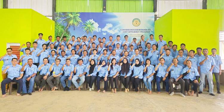 Sejumlah pimpinan dan karyawan Biomasa Group penyelenggaraan Cost Efficiency Program (CEP) Konvensi ke-7, yang digelar pada 20–23 Januari 2026 sebagai bagian dari rangkaian program semester II tahun 2025. (Foto: Istimewa)