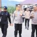 Kapolda Gorontalo Irjen Pol. Drs. Widodo, S.H., M.H., bersama Ibu Ketua Bhayangkari Daerah Gorontalo Ny. Septiana Widodo melaksanakan kunjungan kerja di Polres Boalemo