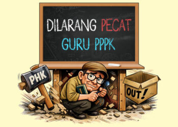 Ilustrasi oleh kecerdasan buatan