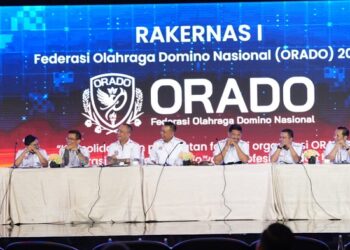 ORADO Gelar Rakernas Pertama, Perkuat Fondasi Organisasi Menuju Federasi Olahraga Domino yang Profesional 