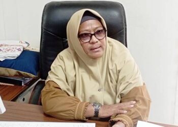 Kabid SMA Dinas Pendidikan Provinsi Gorontalo, Since Ladji. (F. Diyanti/Gorontalo Post)