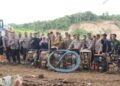 Kapolres Pohuwato, AKBP H. Busroni,S.I.K.,M.H., memimpin langsung pelaksanaan penertiban pertambangan emas tanpa izin (PETI) di wilayah Pohuwato.