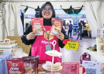Program Smexpo untuk mendorong agar pelaku usaha mikro, kecil, dan menengah (UMKM) bisa naik kelas sekaligus meningkatkan penjualannya. (Foto: dok/Pertamina)