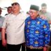 MAKIN AKRAB - Pertemuan dua politisi Gorontalo, Rusli Habibie dan Adhan Dambea, Jumat (9/1). Keduanya saling support, Rusli bahkan meminta fraksi Golkar DPRD untuk mendukung program Wali Kota Adhan Dambea. (foto: dok)