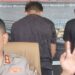 Tiga pelaku kekerasan seksual di amankan Polres Bone Bolango, Kamis (15/1/2026) Foto: Natharahman/ Gorontalo Post.