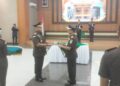 Kajti Gorontalo Riyono, S.H., M.H. resmi melantik Kajari Kabupaten Gorontalo yang baru Kamis (8/1/2026).